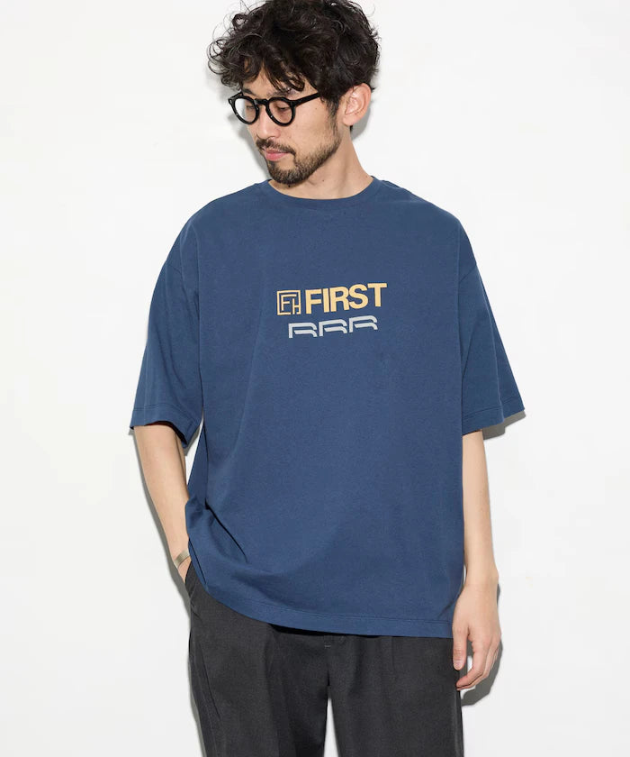6 oz Front Logo Print Crew Neck T-Shirt / Print T-Shirt PRINT RRR