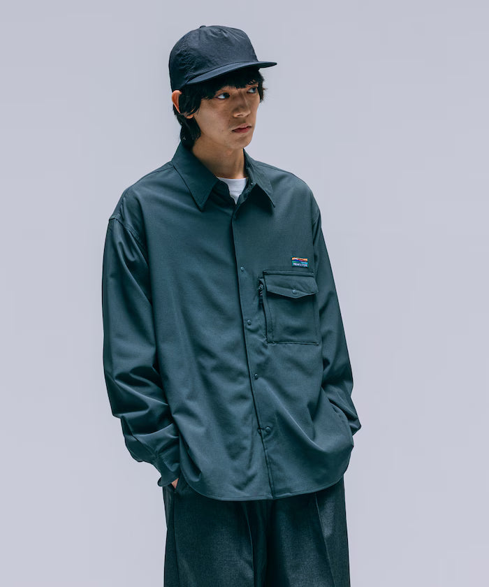ALL WEATHER ACTIVE WEAR/All Weather Active Wear Relaxed Fit Pocket Shirt 【Limited Edition】