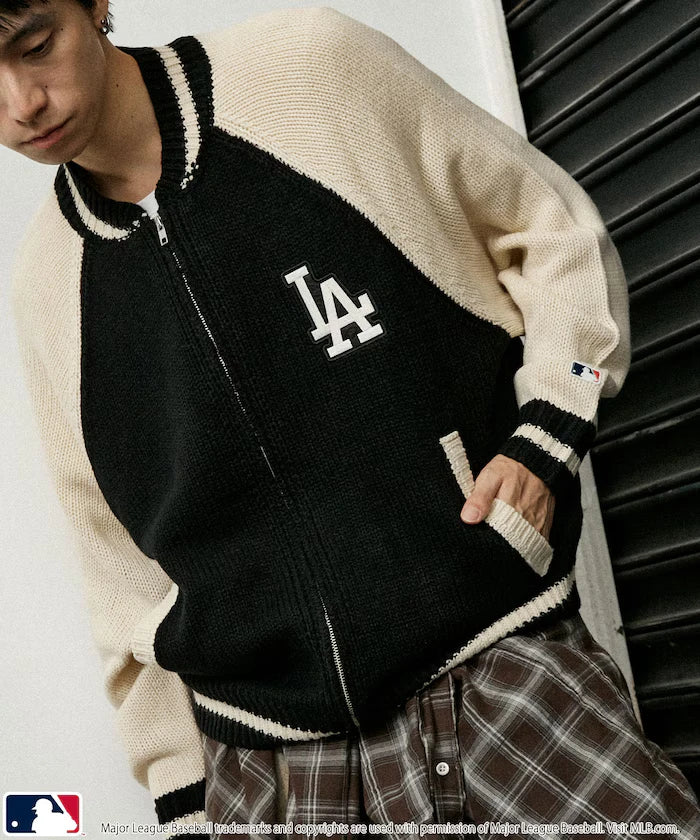 Custom ZIP KNIT CARDIGAN