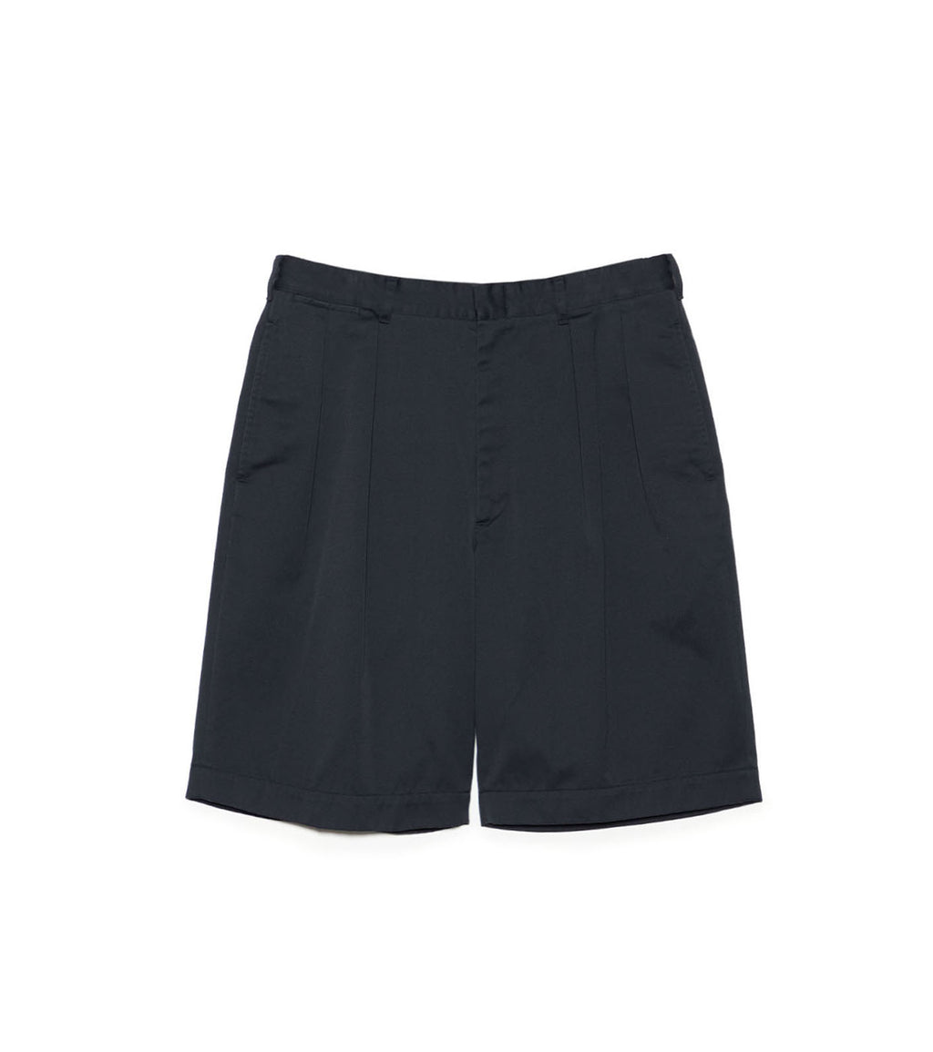 Double Pleated Chino Shorts