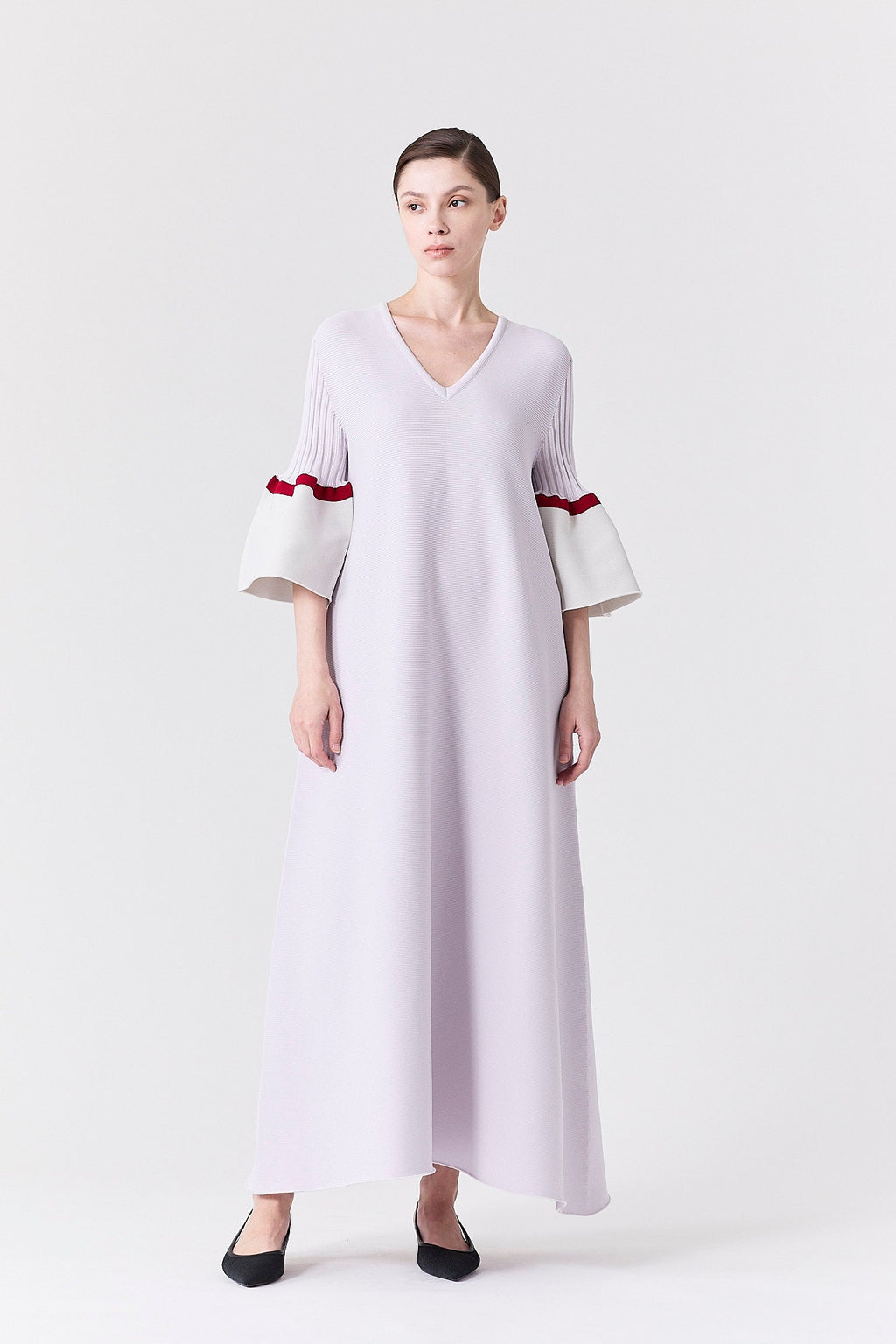 POTTERY SHORT BELL SLEEVE FLARE DRESS