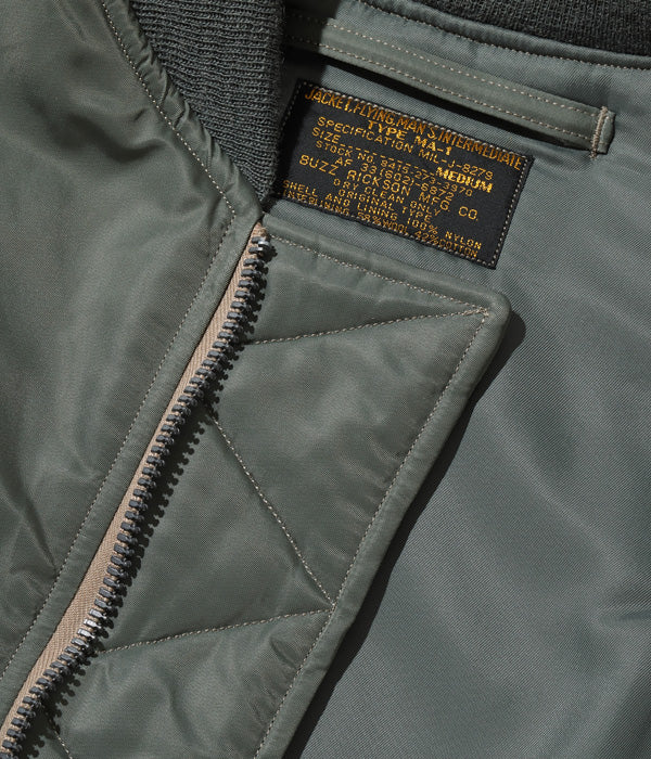 Type MA-1 SLENDER ORIGINAL SPEC. ���BUZZ RICKSON MFG. CO.���