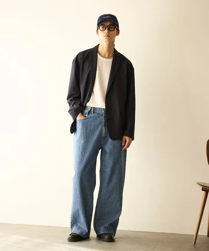 Design Tuck Japan Denim / Wide Silhouette
