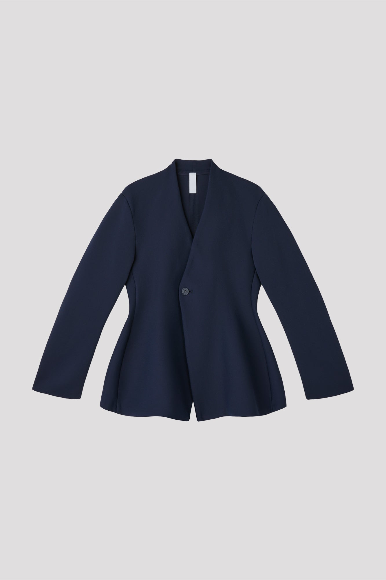 MILAN COLLARLESS FLARE JACKET