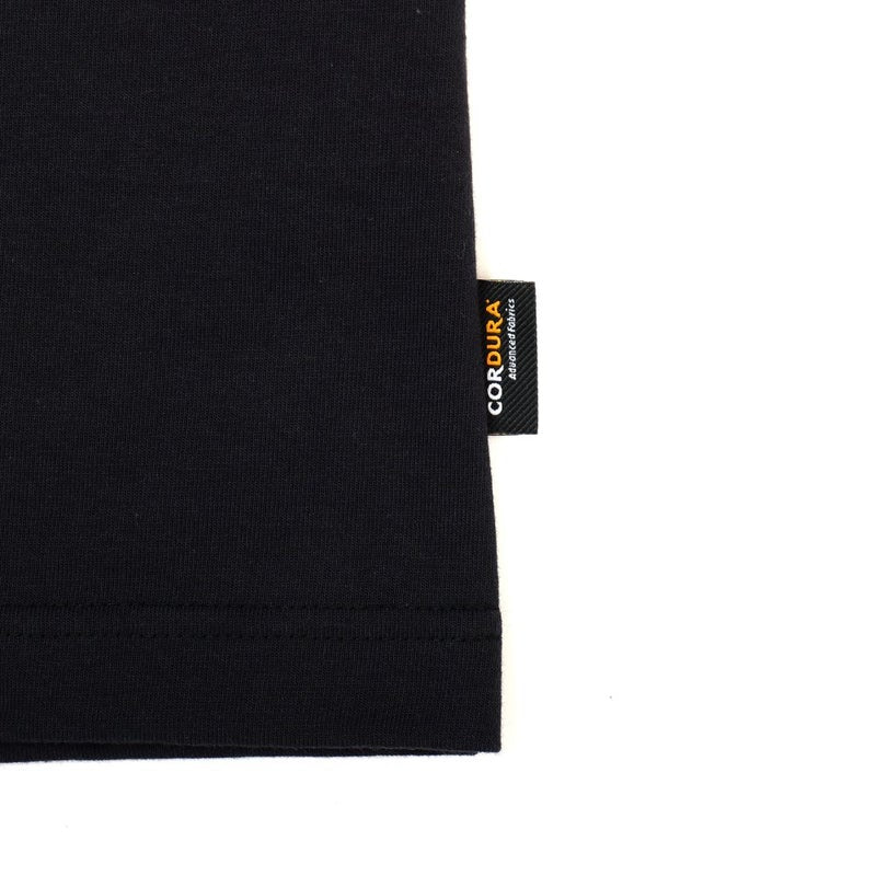 CORDURA MOCK NECK GOLF SERIES/ BLACK