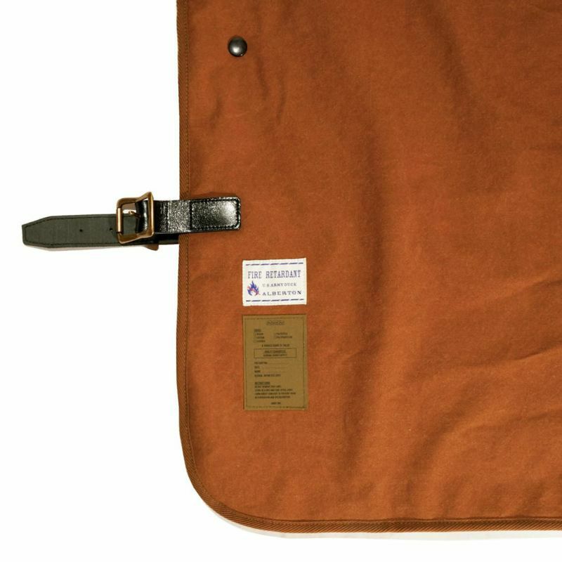 ALBERTON FIRE PROOF BLANKET Lsize/CAMEL