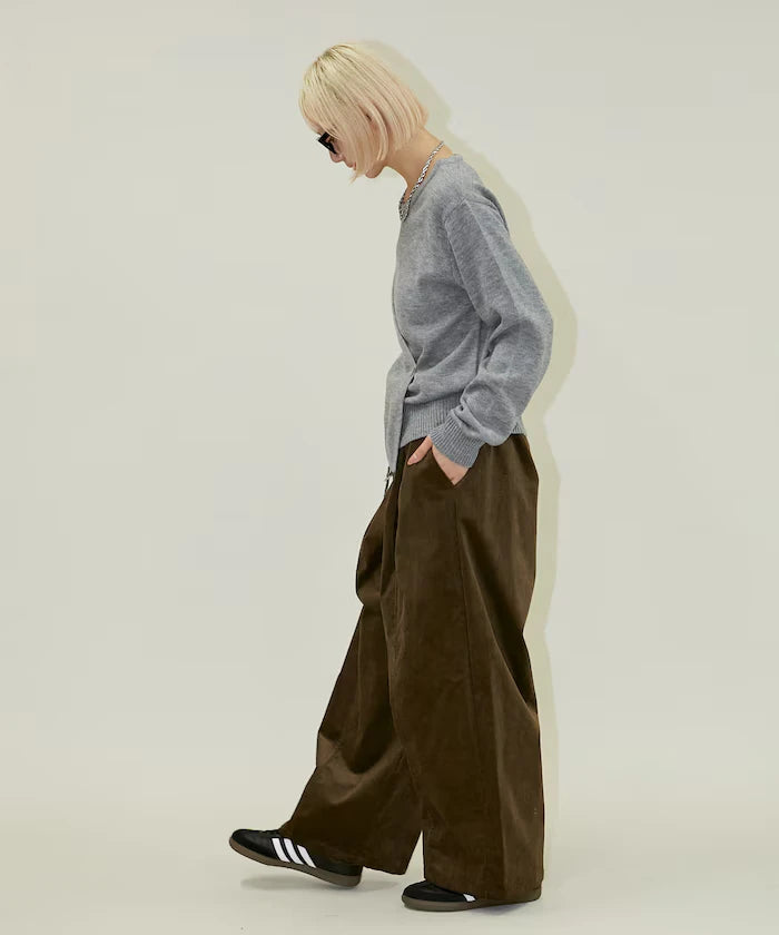Wide Corduroy Easy Pants [Limited Edition]