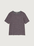 SOFT SMOOTH WOOL STRIPE JERSEY TEE