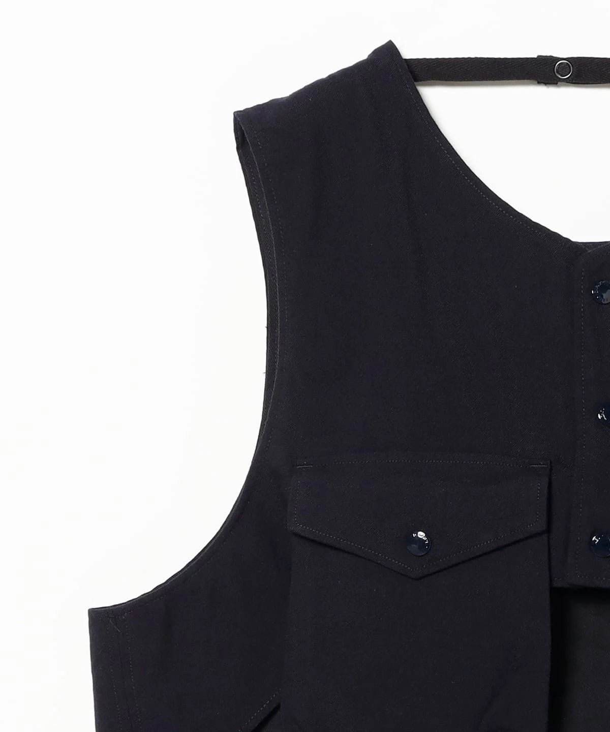Engineered Garments Support Vest - Wool Uniform Serge