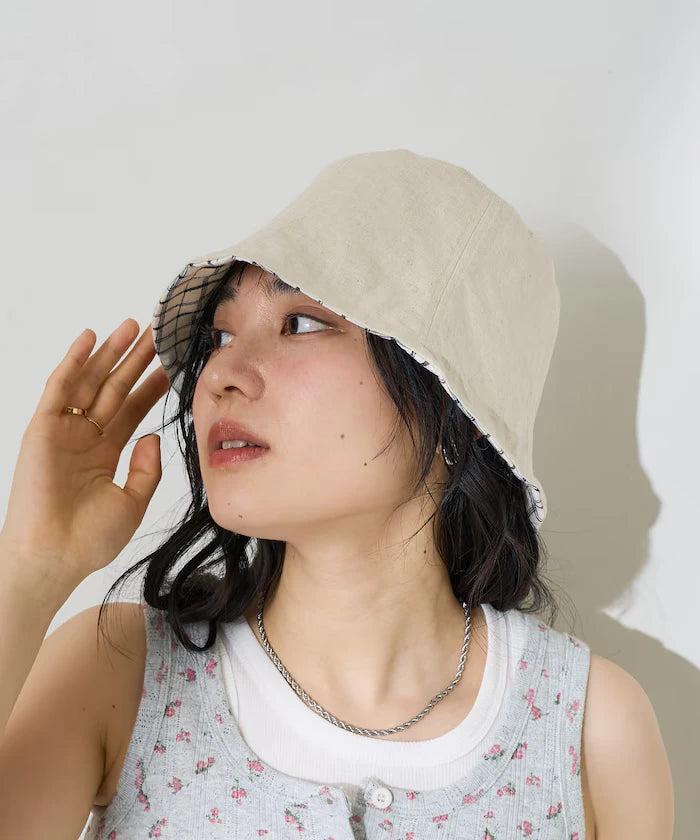 Checkered Reversible Hat