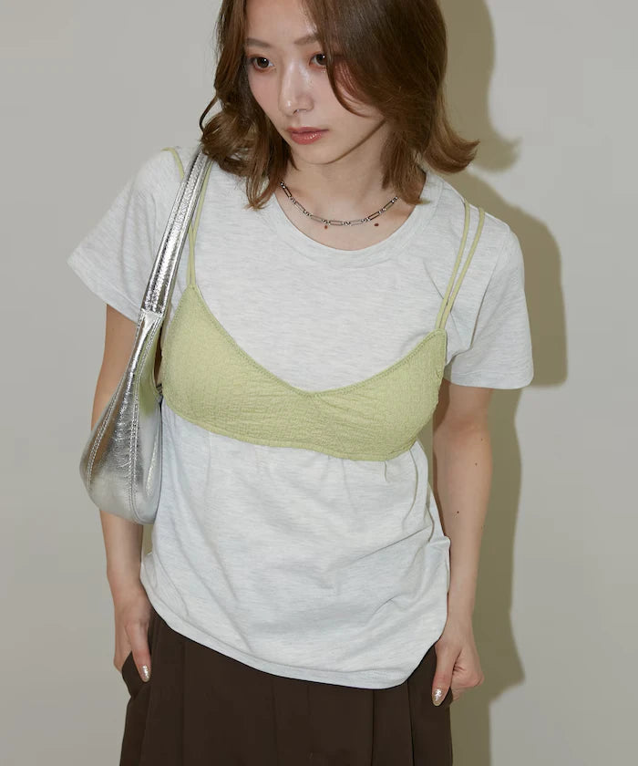 <Set Item> Chibi Bra Set T-Shirt Limited Release