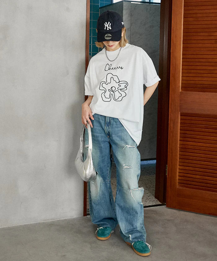 Love Pop Studio Code Flower T-Shirt