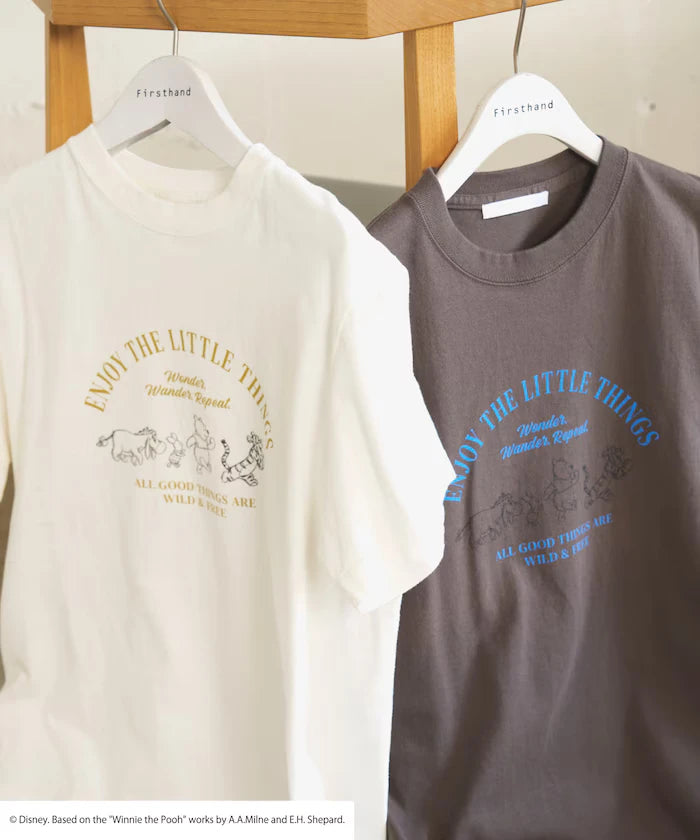Winnie-the-Pooh Front Logo Print T-Shirt