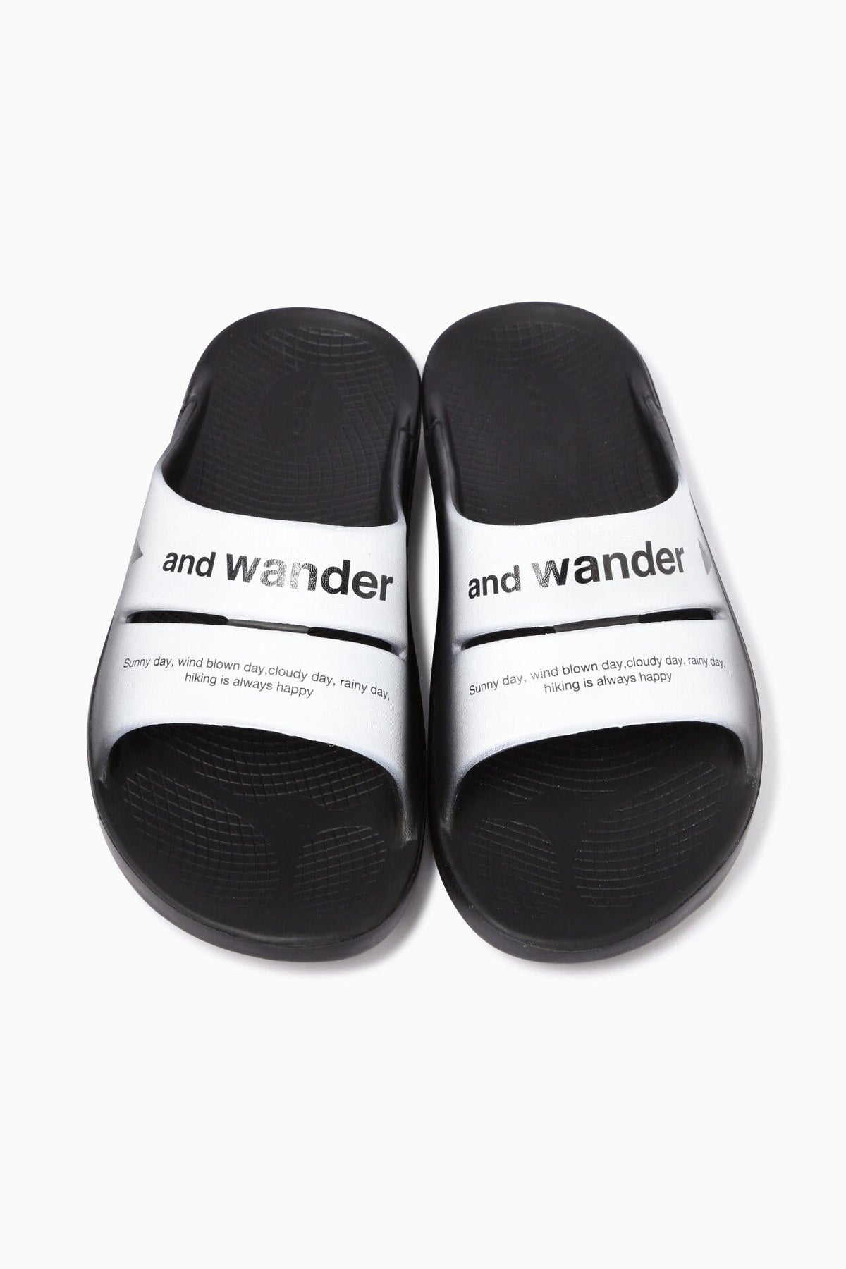 OOFOS ahh × and wander recovery sandal