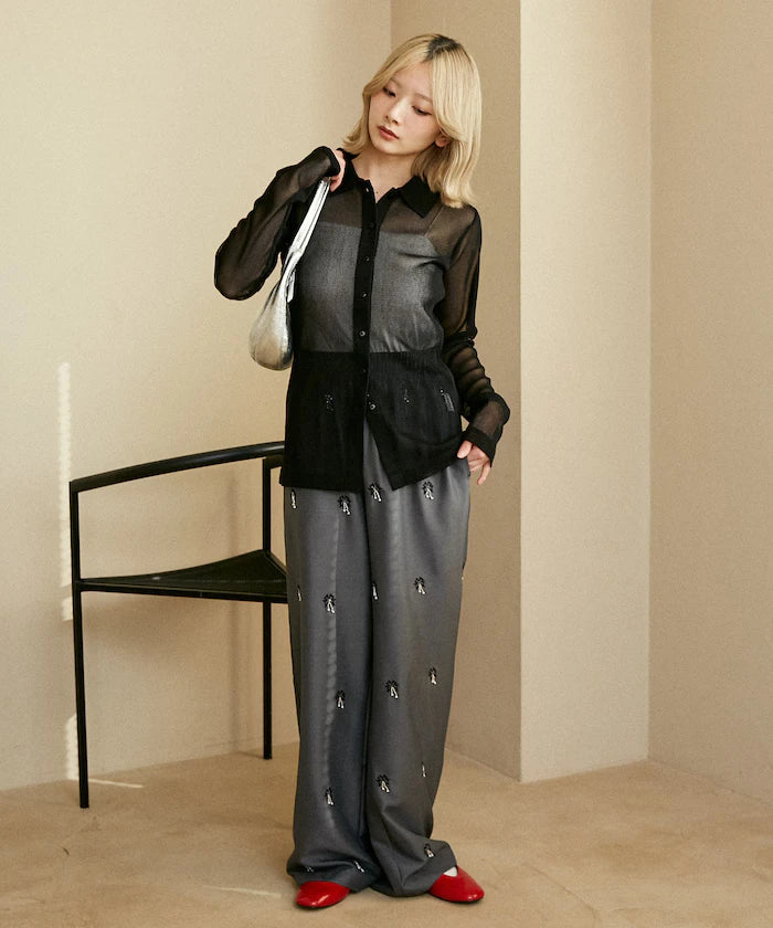 Mesh Shirt Cardigan Limited Edition