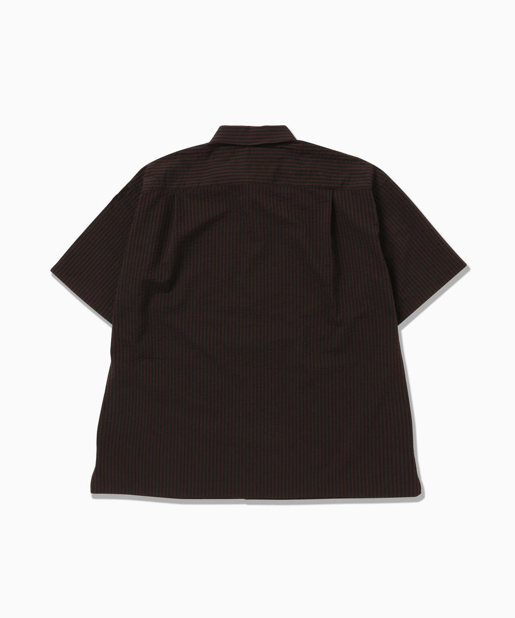 dry soft seersucker SS shirt