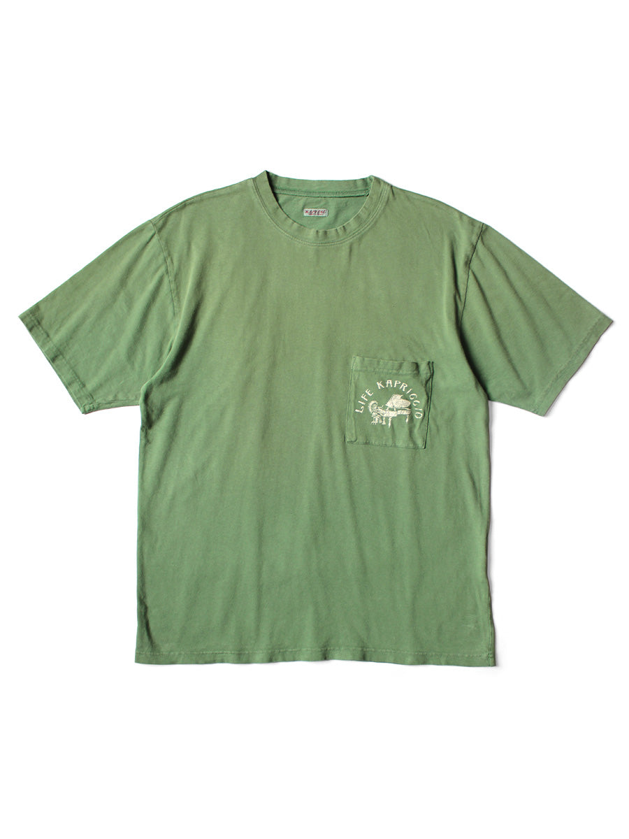 20/-Tencel Crew Pocket T (LIFE KAPRICCIOpt)