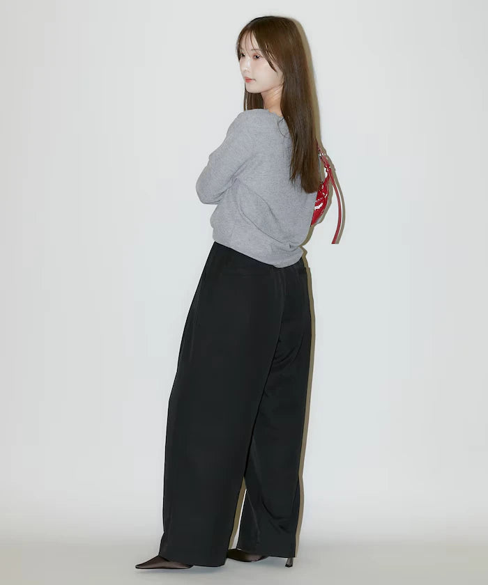 Color Tuck Slacks Pants Limited Release