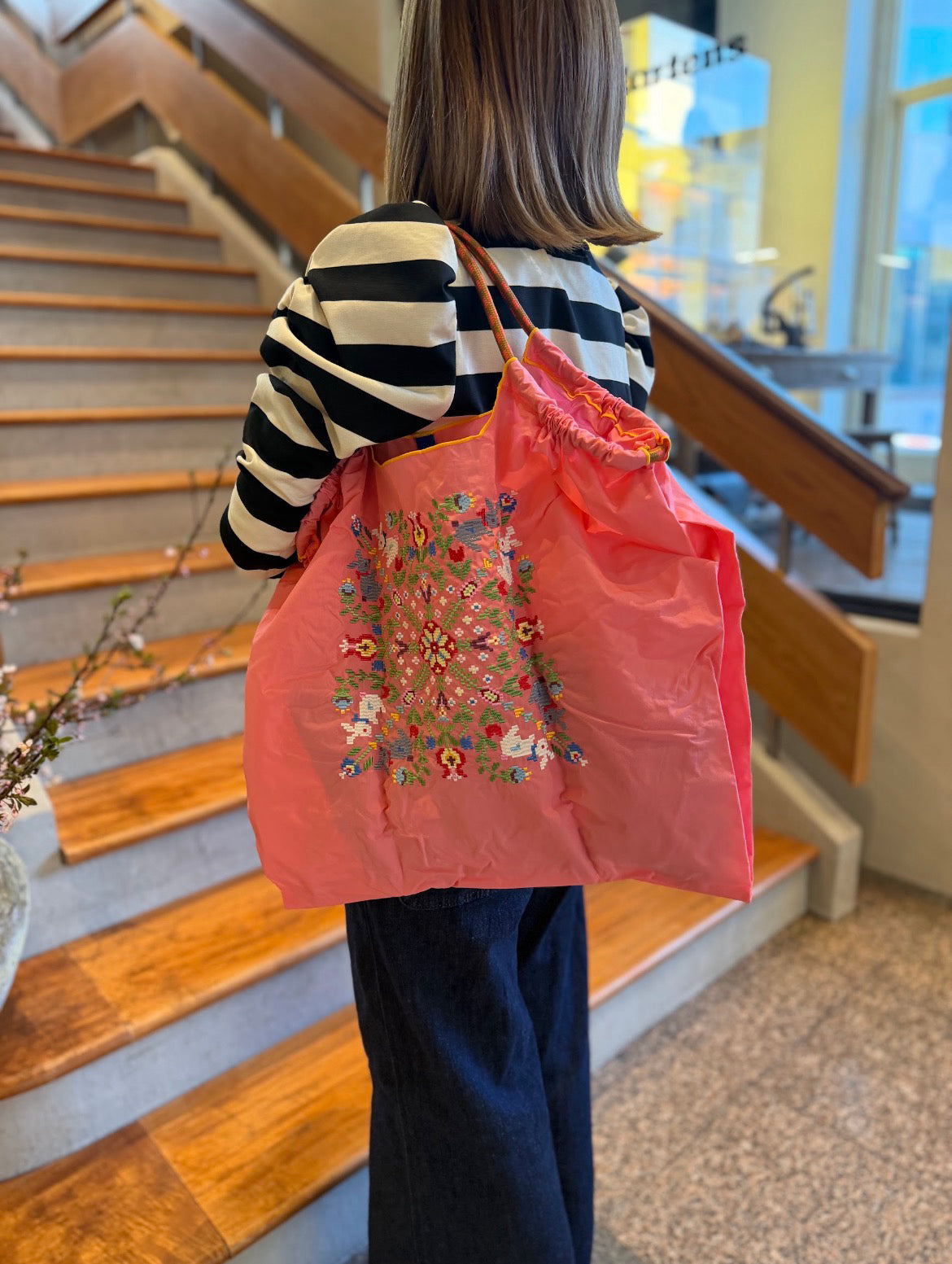 WITH FLOWER(Rabbit and Flowers)L#35L/PINK-301174