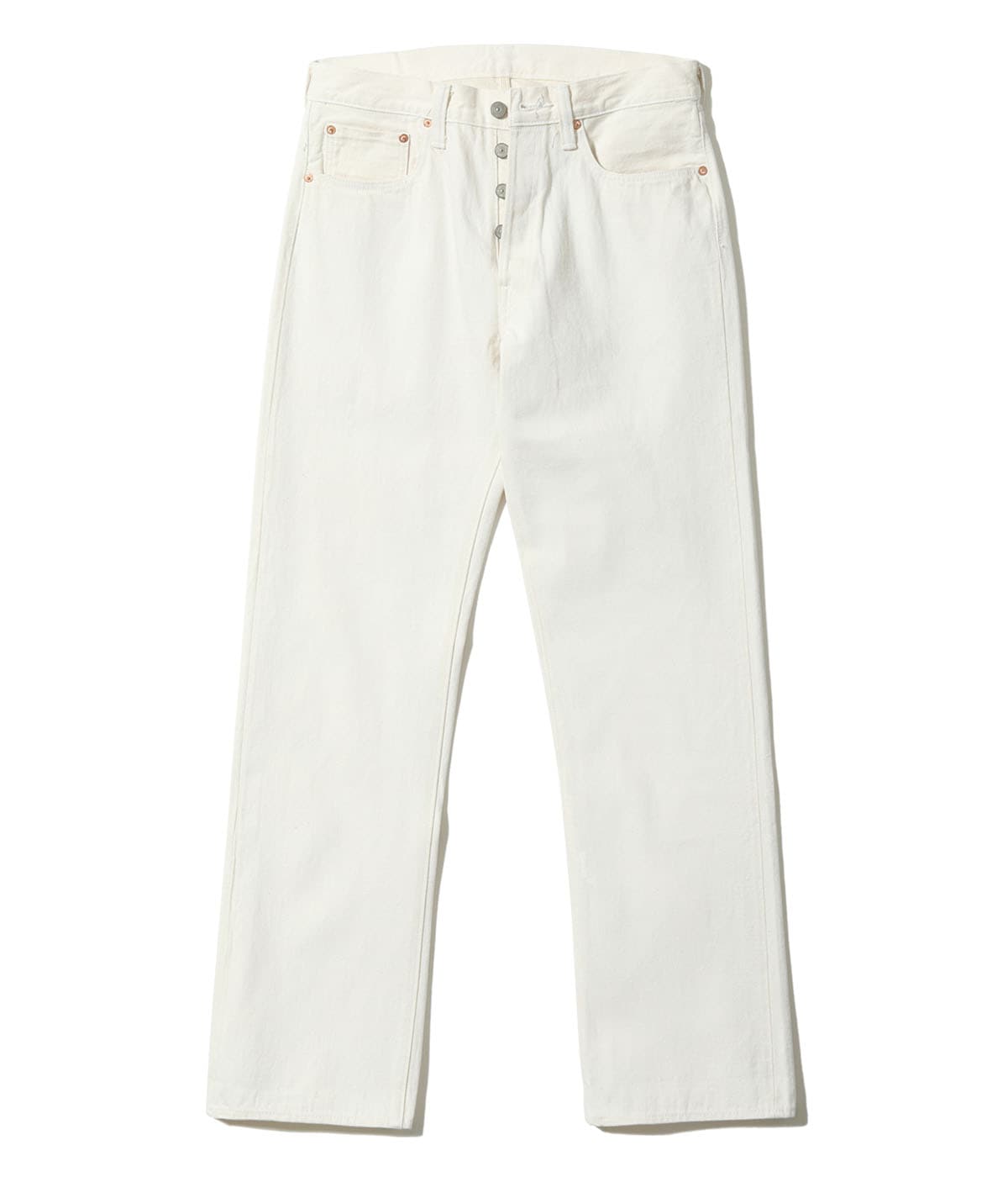 13oz. White Denim '1947 Model' (Regular Straight)