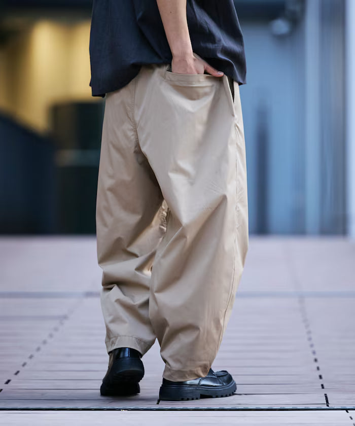Easy Care Fabric Wide Silhouette Climbing Pants / Quick-Drying / UV Cut 【Limited Edition】