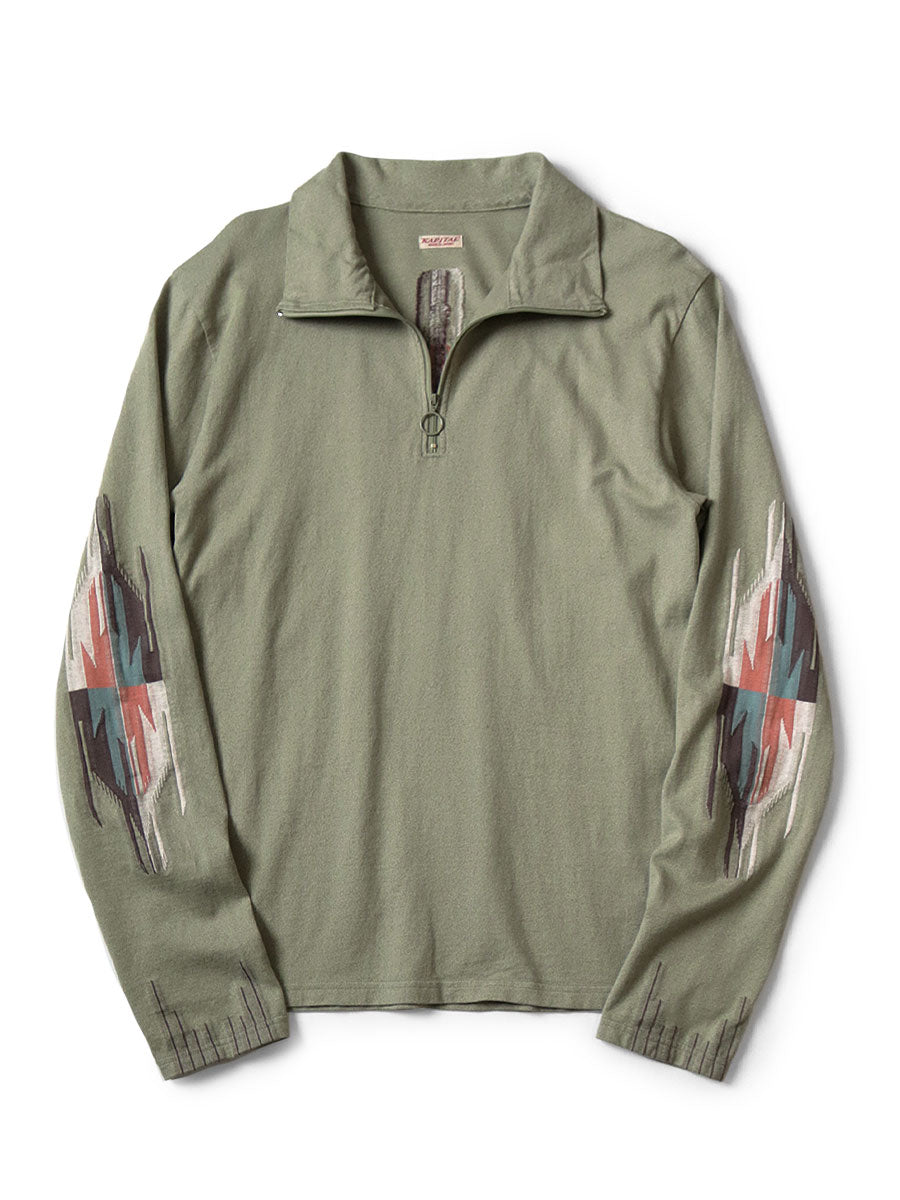 Ortega Tenjiku Half ZIP Long T