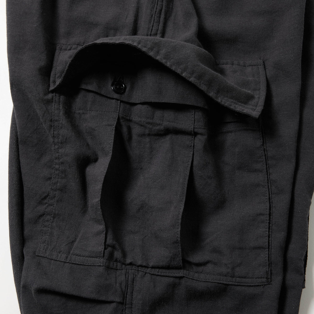 Selvedge Oxford Easy Cargo Pants