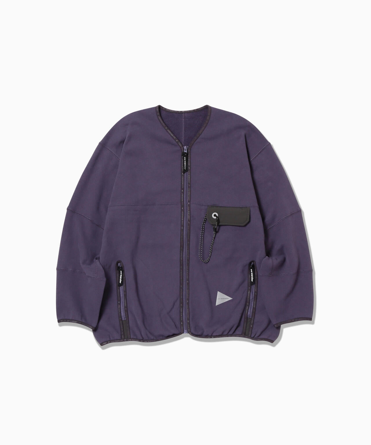 sweat cardigan