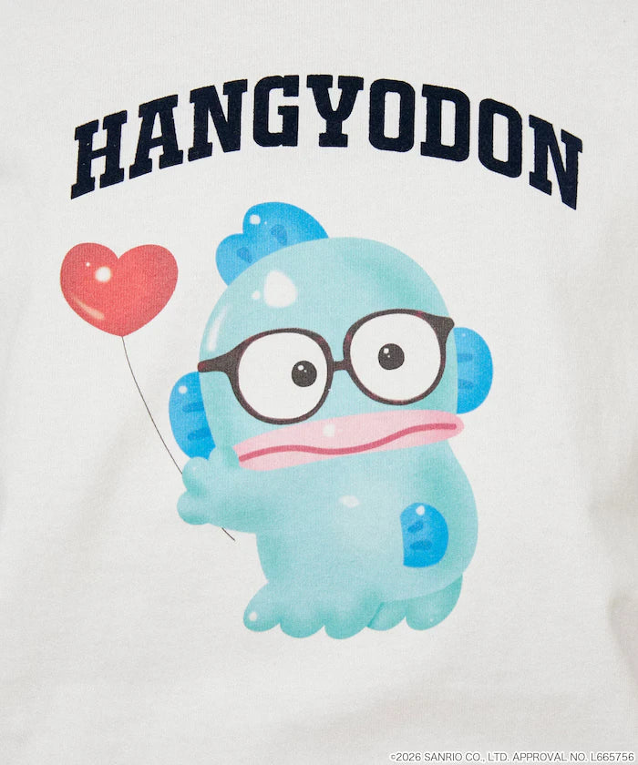 "SANRIO CHARACTERS" College Style Printed T-Shirt Limited Edition