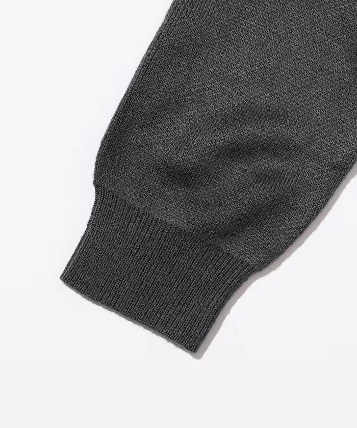 Sweat-like Animal Jacquard Knit