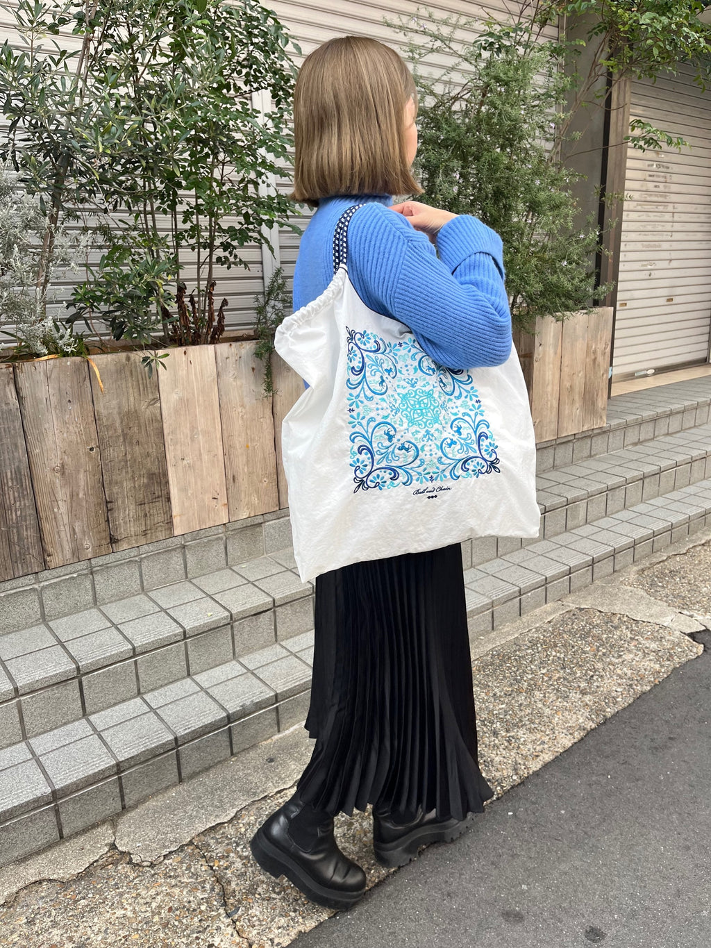 Damasuku(ダマスク) Large #04 White-301125