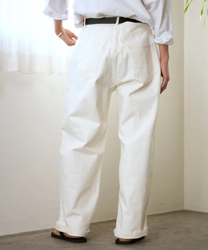 Design Tuck Japan Denim / Wide Silhouette