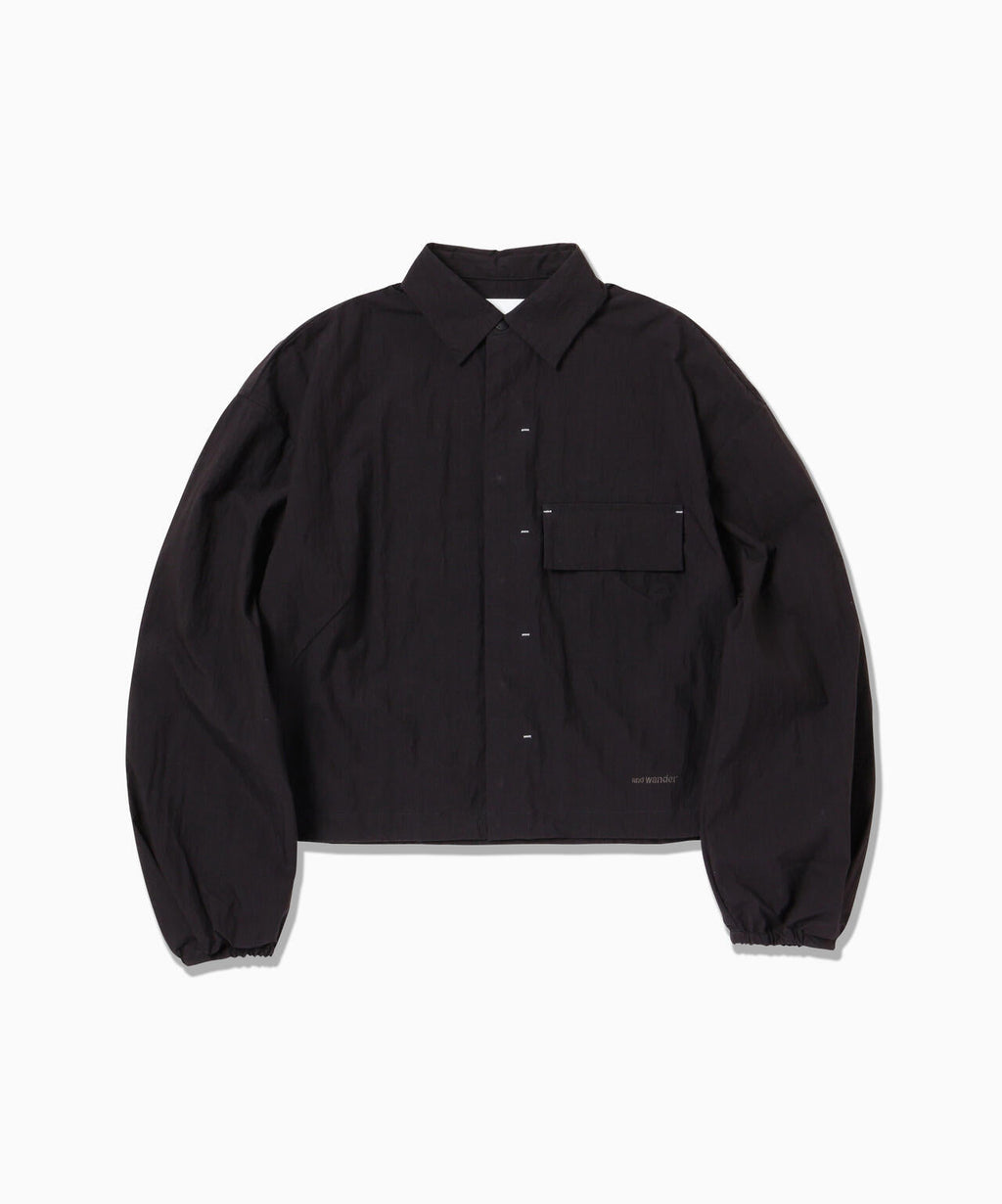 tuck shirt jacket (W)