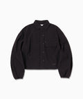 tuck shirt jacket (W)