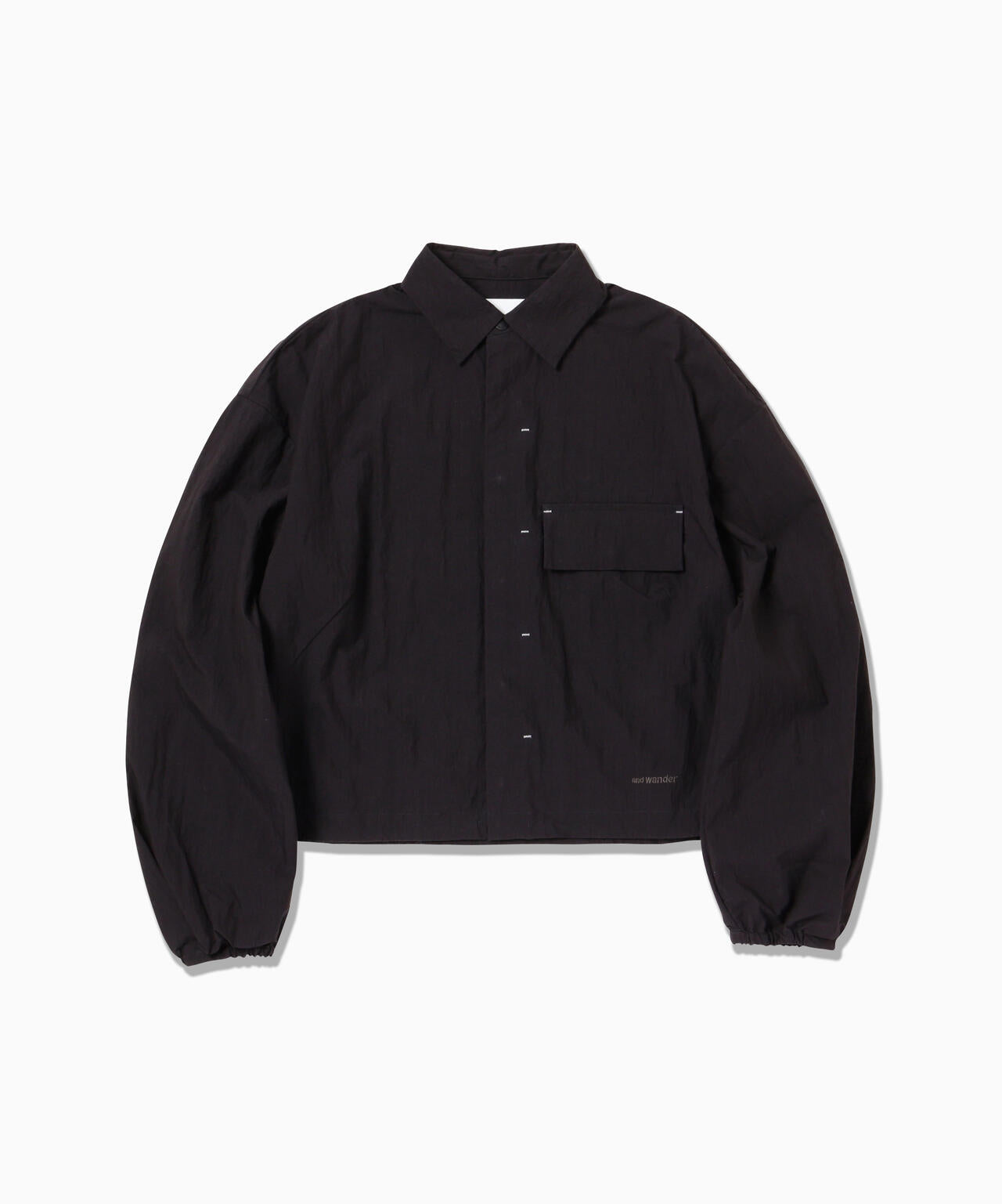 tuck shirt jacket (W)
