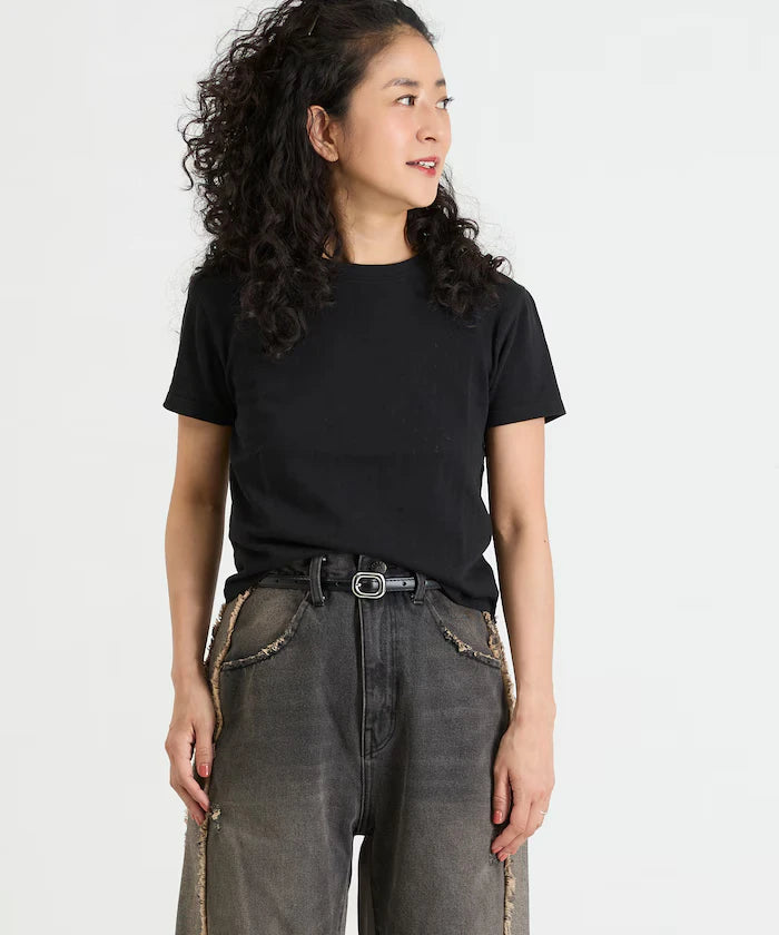 Eyelet Mini Sweat Short Sleeve T-Shirt