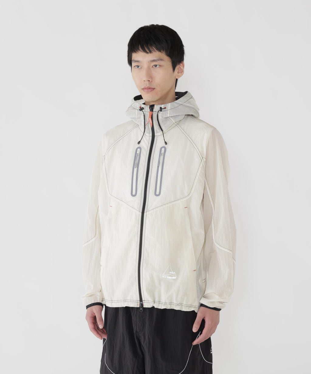 ROA × and wander  ripstop wind jacket