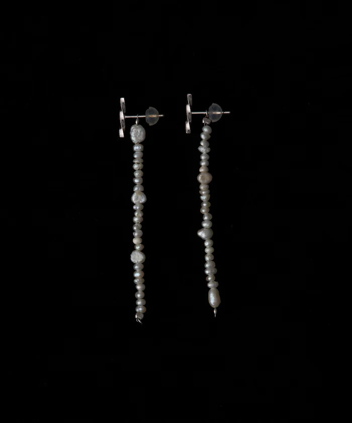 SILVER925 Freshwater Pearl Earrings