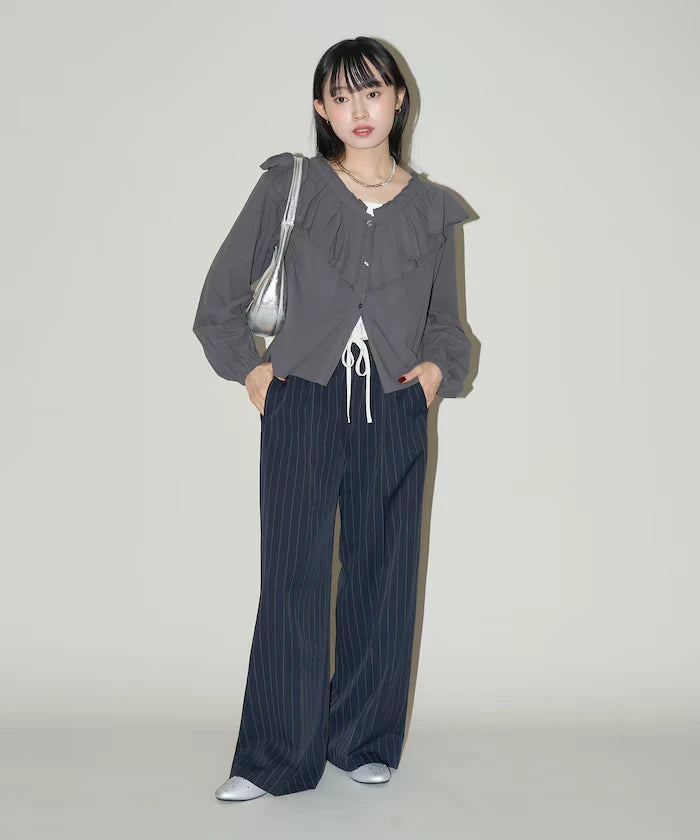 West Shearing Panel Easy Slacks Pants Limited Edition