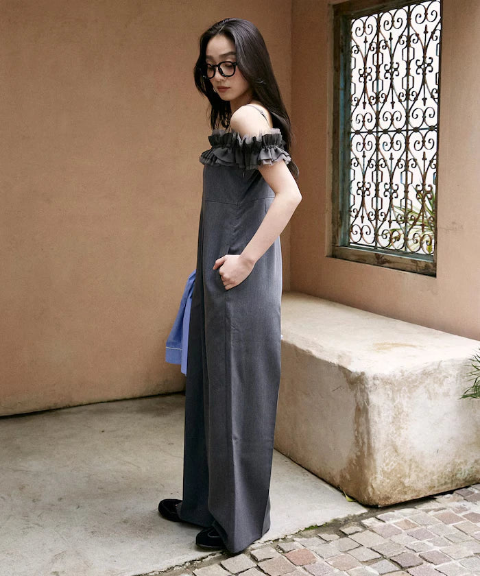 2WAY Tulle Shoulder Salopette Limited Edition