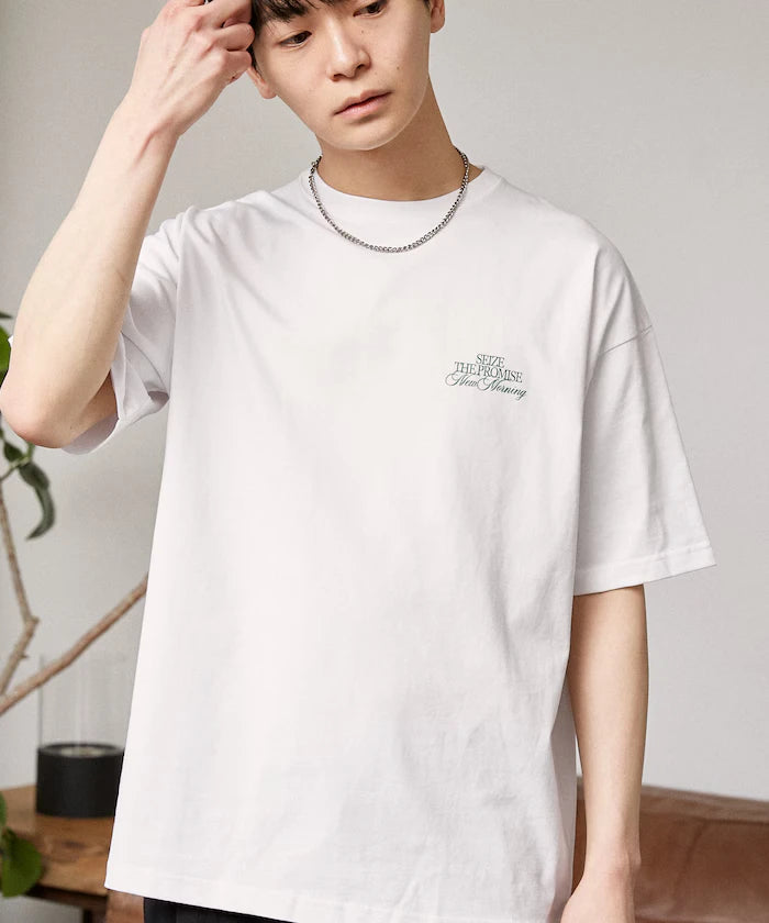 <Functional Material> PROMISE Cat Print T-Shirt Limited Release