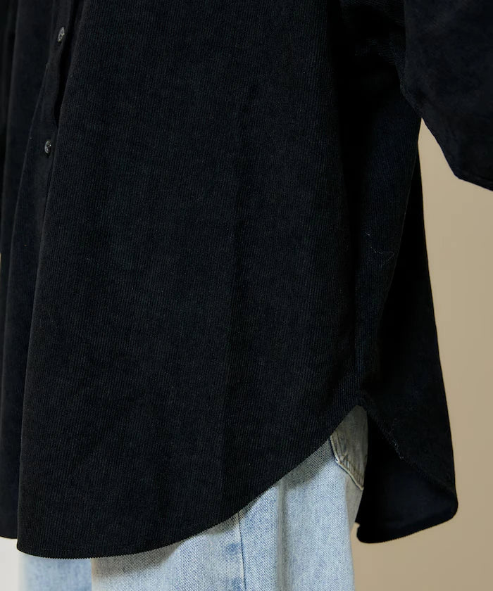 Big Silhouette Corduroy Shirt