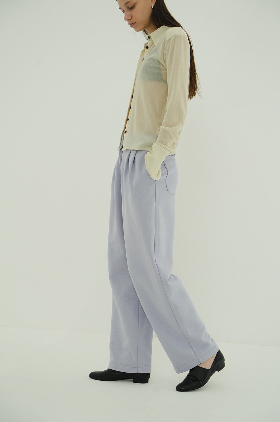 TWO TUCK SWEAT PANTS