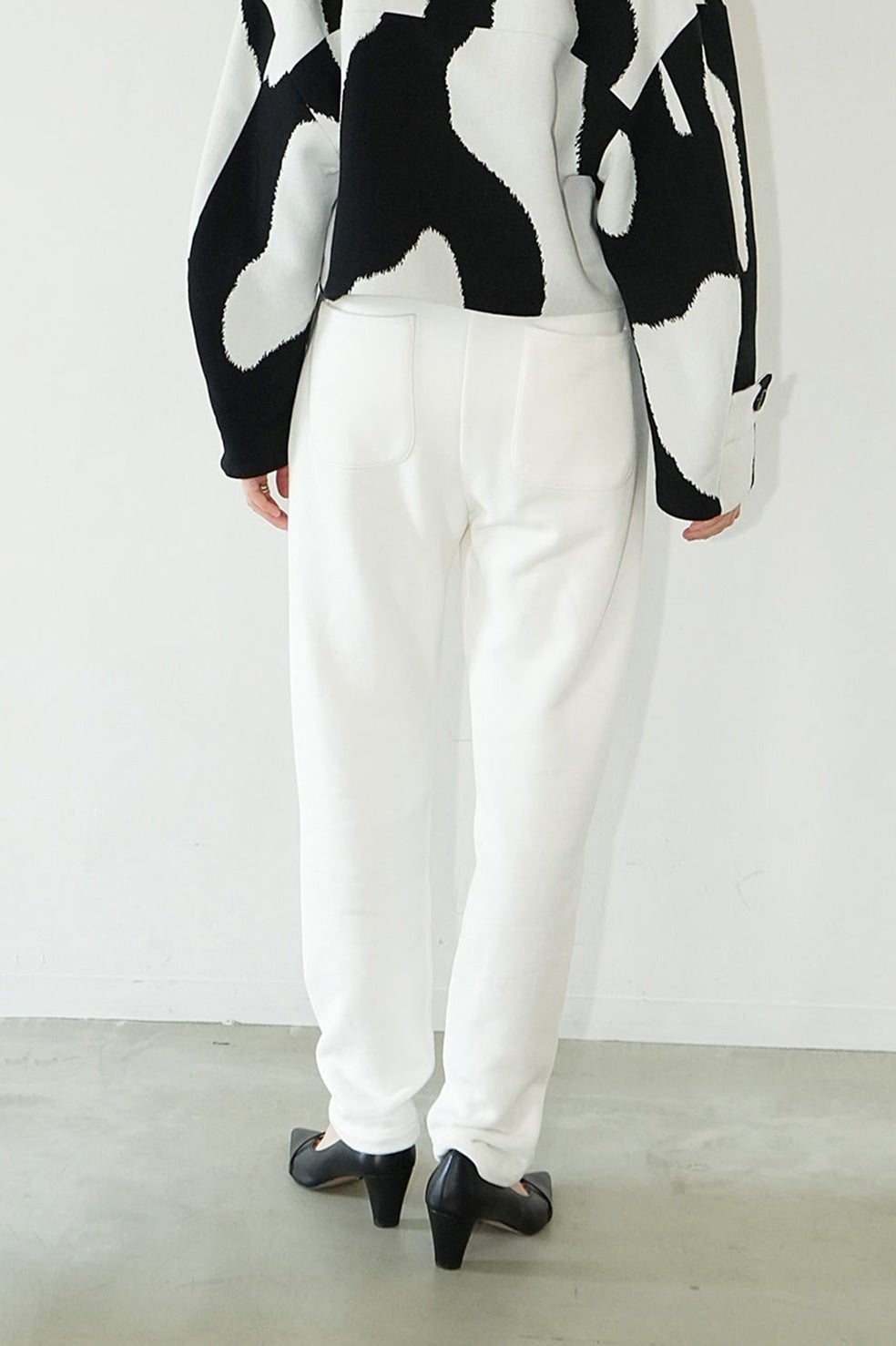 C SWEAT COCOON PANTS