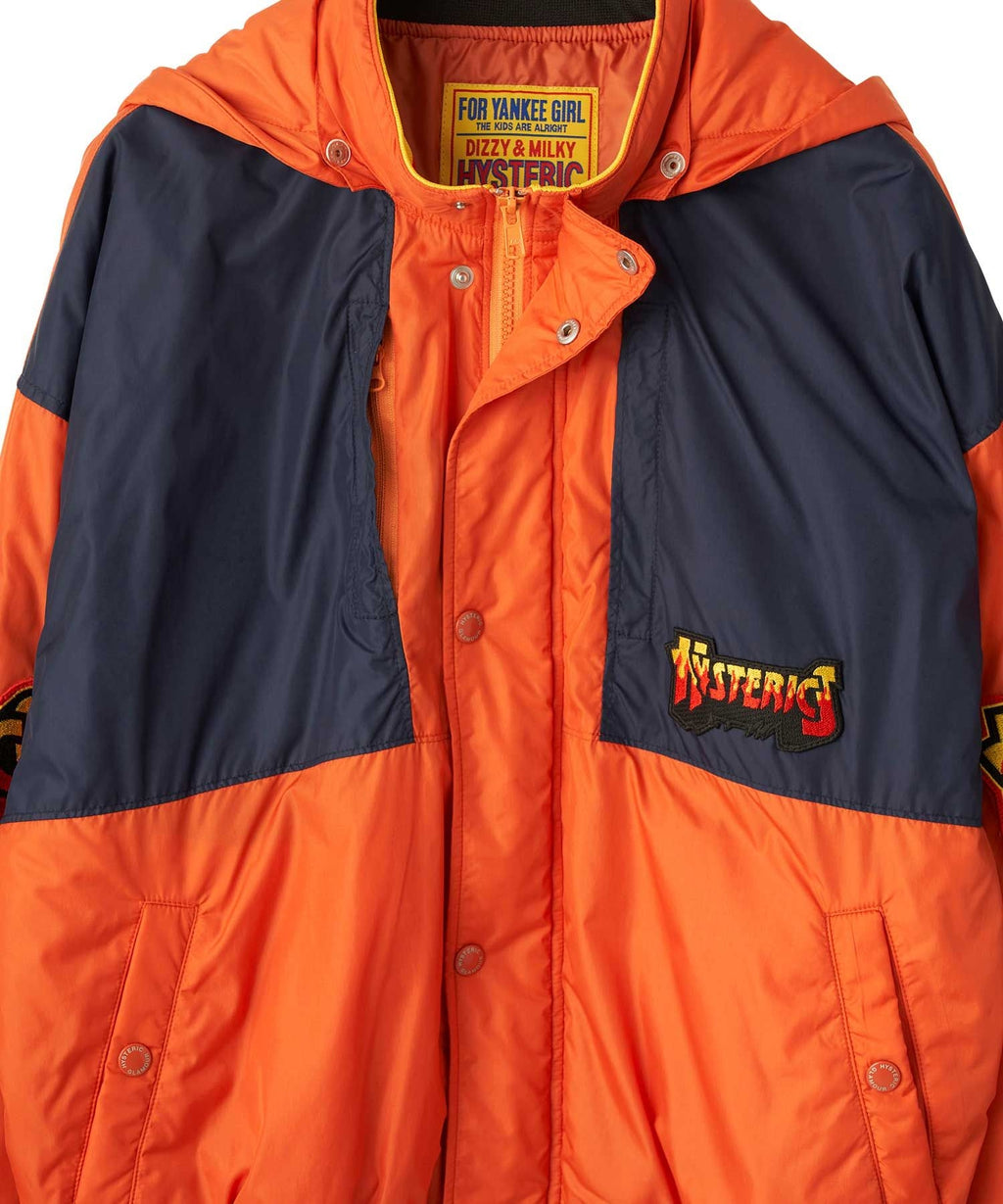 Bad Ass Fire Hooded Blouson