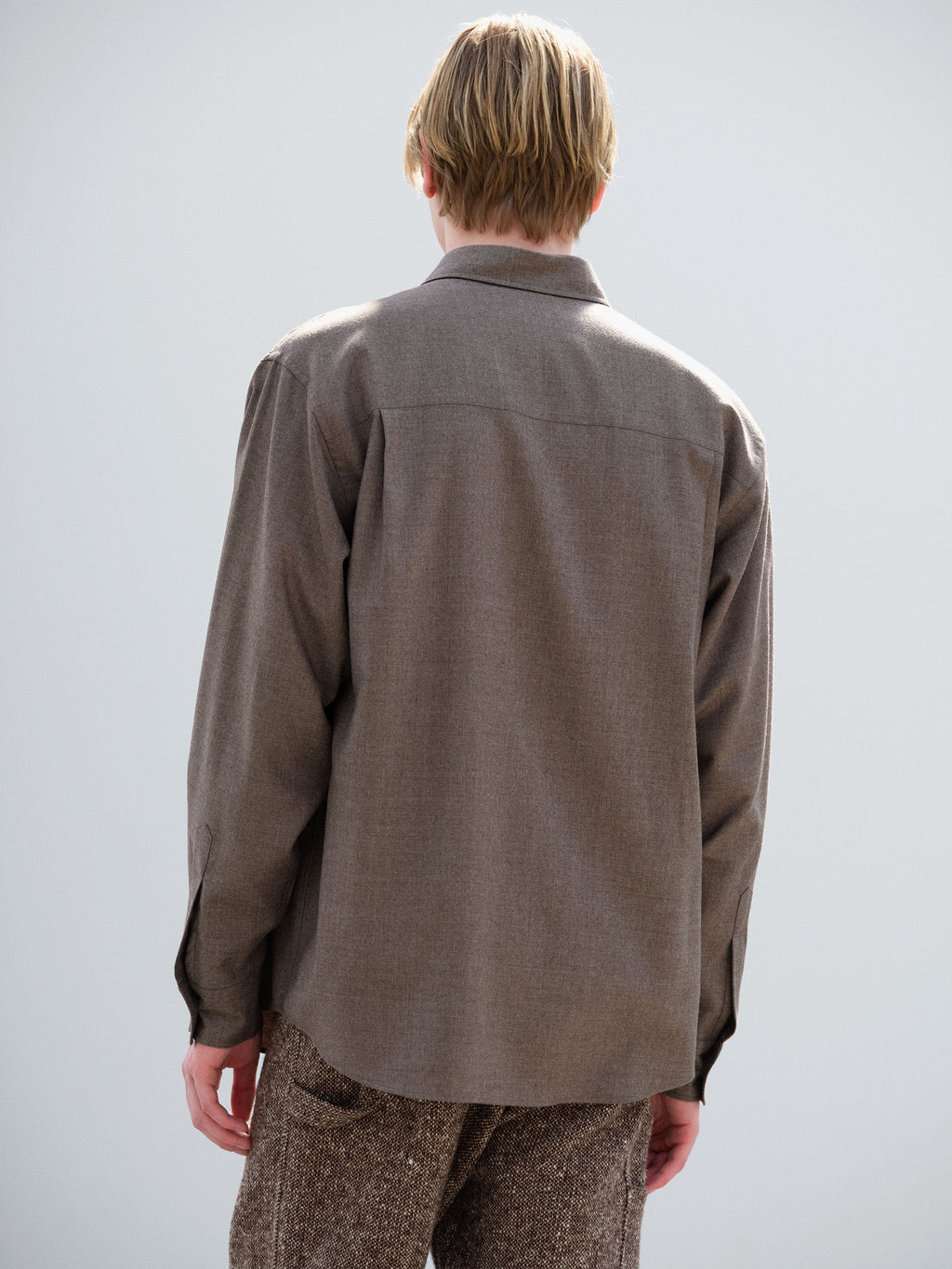 SUPER LIGHT WOOL SHIRT