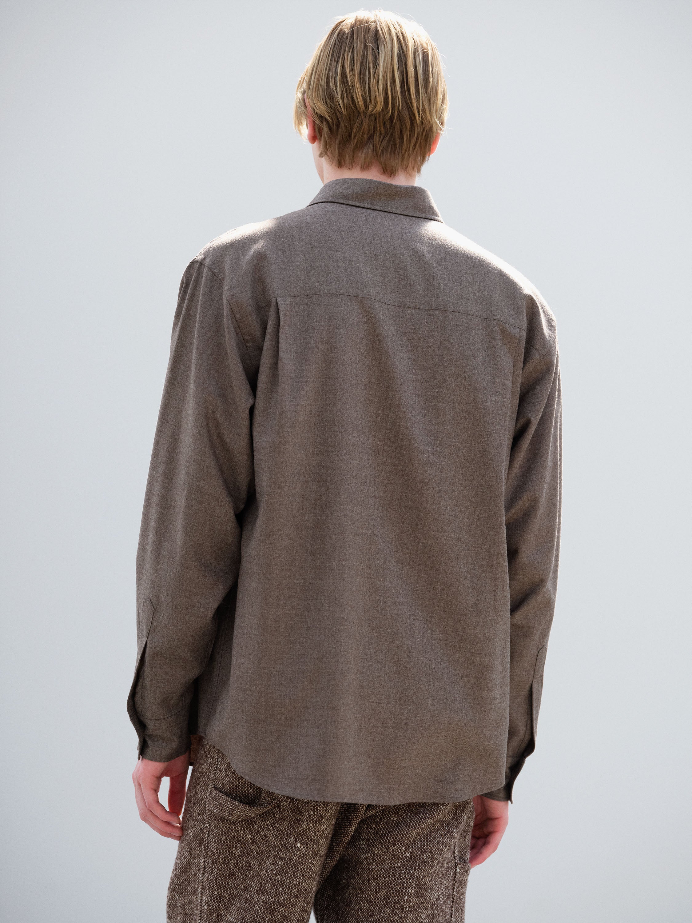 SUPER LIGHT WOOL SHIRT