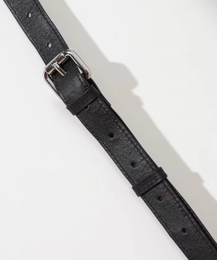Leather Waist Pouch / Cowhide / Water-Repellent Leather