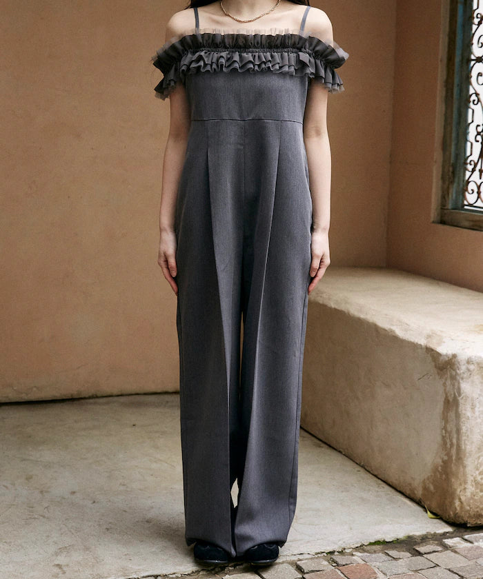 2WAY Tulle Shoulder Salopette Limited Edition