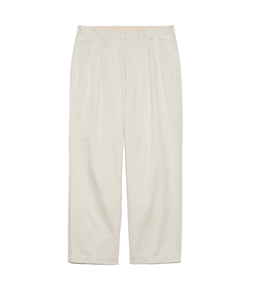 Double Pleated Chino Pants